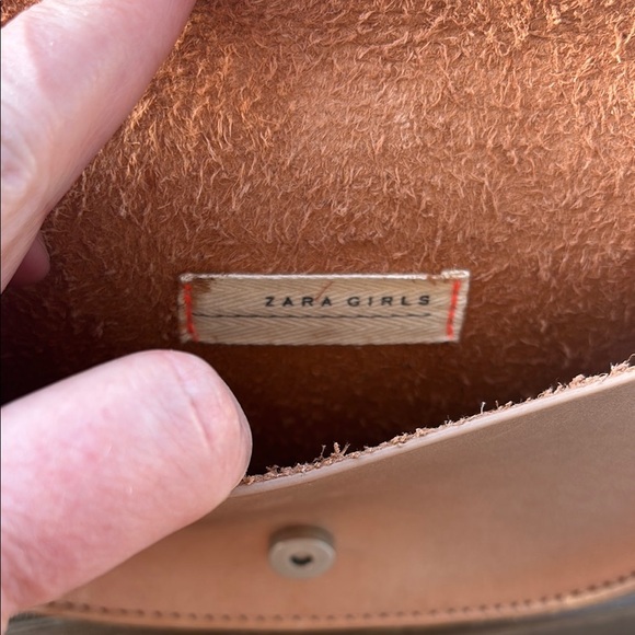 Zara Bronze Saddle Bag with Adjustable Strap - Picture 3 of 4
